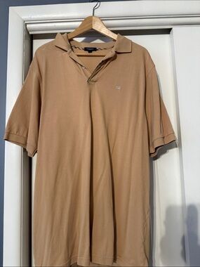 Classic Men's Polo Shirt - Tan